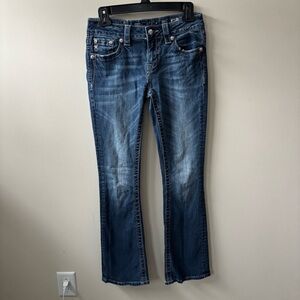 Miss Me Mid-Rise Bootcut Y2K Jeans